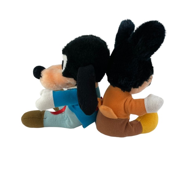 Vintage Disney Mickeys Christmas Carol Mickey Mouse Goofy Small Plush Stuffed 2 - Picture 6 of 16